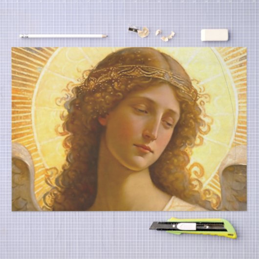 Golden Angel Gentle Messenger of Love Tissuepapier (Craft)