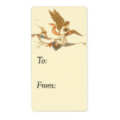 Golden Angel  Gift Label (Voorkant)