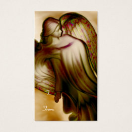 Golden Angel Gift Label Visitekaartje