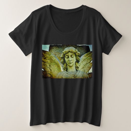 Golden Angel Grote Maat T-shirt (Design voorkant)