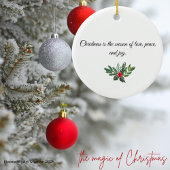 Golden Angel Kerst van de Liefde Ornament