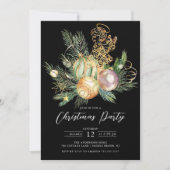 Golden Angel Kerstfeest Kaart (Voorkant)