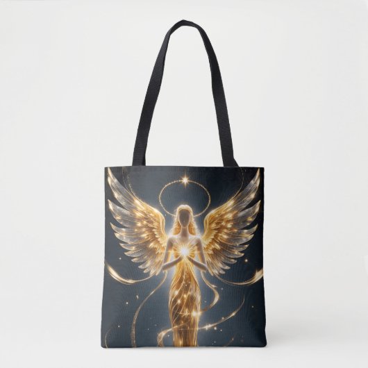 Golden Angel Light Tote Bag (Voorkant)