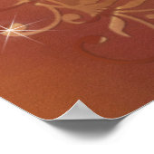 Golden Angel - Moge de glimlach van God...Afdrukke Poster (Hoek)