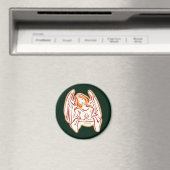 Golden Angel of Peace Magnet (Insitu (Vaatwasser))