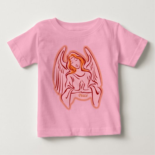 Golden Angel of Peace Shirt (Voorkant)