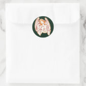Golden Angel of Peace Stickers (Tas)