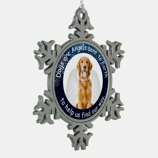 Golden Angel Ornament (Links)