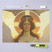 Golden Angel Spirit van de Avond Tissuepapier (Craft)