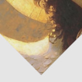 Golden Angel Spirit van de Morning Tissuepapier (Detail)