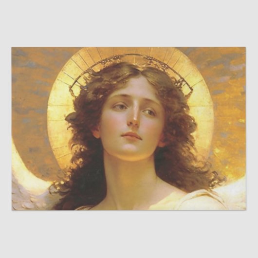 Golden Angel Spirit van de Morning Tissuepapier (Voorkant)