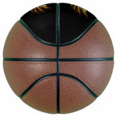 Golden Angel Wings on Black background Basketbal (Rechts)
