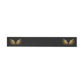 Golden Angel Wings op zwarte achtergrond (Individueel)