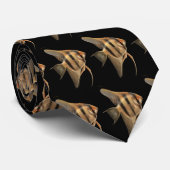 Golden Angelfish Stropdas (Opgerold)