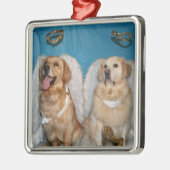 Golden Angels Metalen Ornament (Links)