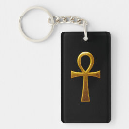 Golden Ankh Sleutelhanger