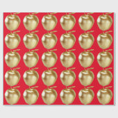 Golden Apple Cadeaupapier (Vlak)