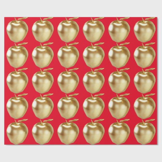 Golden Apple Cadeaupapier (Vlak)