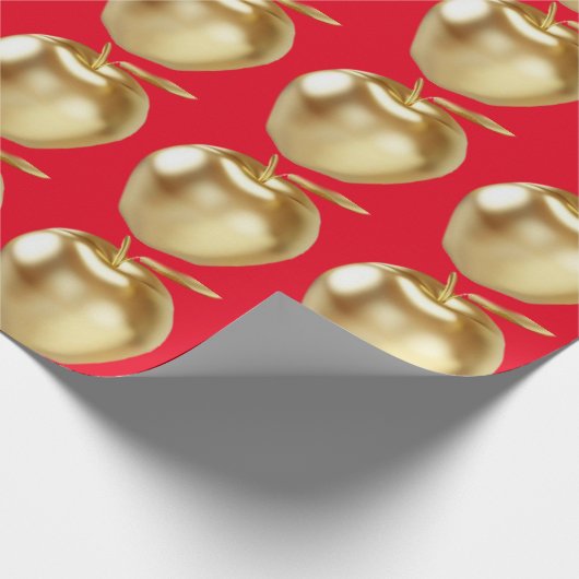Golden Apple Cadeaupapier (Hoek)
