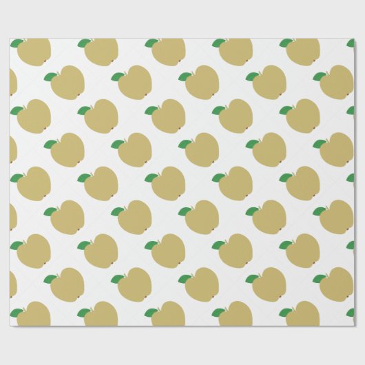 Golden Apple Cadeaupapier (Vlak)