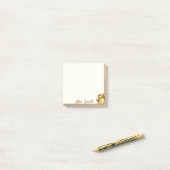 Golden Apple-leraar Post-it® Notes (Op bureau)