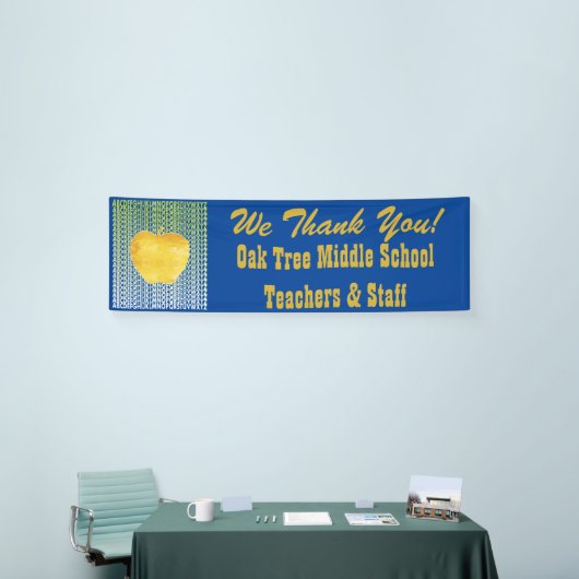 Golden Apple School Teacher Spandoek (Beurs)