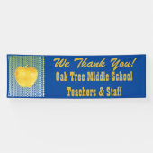 Golden Apple School Teacher Spandoek (Horizontaal)