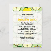 Golden Apple - Uitnodiging tot Baby shower (Voorkant)
