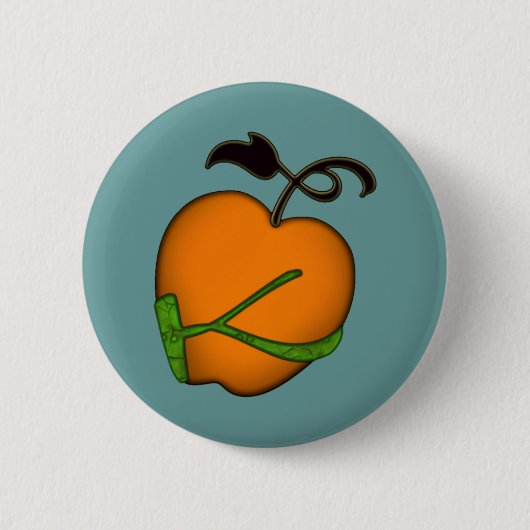 Golden Apple van Eris Ronde Button 5,7 Cm (Voorkant)