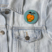 Golden Apple van Eris Ronde Button 5,7 Cm (In situ)
