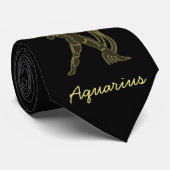 Golden Aquarius Stropdas (Opgerold)