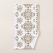 Golden arabisch patroon bad handdoek (Handdoek)