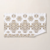 Golden arabisch patroon bad handdoek (Handdoek)