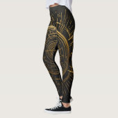Golden Arcane Symbool Leggings (Links)