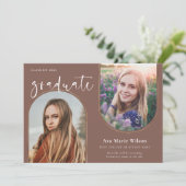 Golden Arches | Afstuderen voor meerfotokalligrafi Kaart (Staand voorkant)