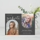 Golden Arches | Afstuderen voor meerfotokalligrafi Kaart (Staand voorkant)