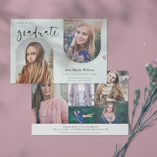 Golden Arches | Fotokalligrafie Afstuderen Sage Kaart