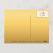 Golden Aries Westerne Chinese astrologie Briefkaart (Achterkant)