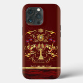 Golden Armenia iPhone/iPad case (Achterkant)