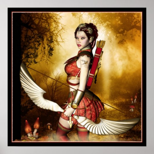 Golden Arrow-Poster Poster (Voorkant)