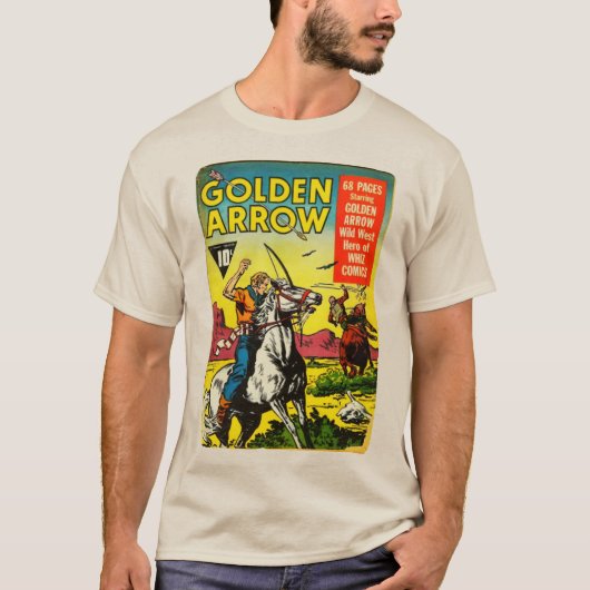 Golden Arrow Westerne strips uit 1950: T-Shirt (Voorkant)