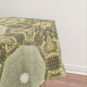  Golden Art Deco Abstract Patroon nr. 1 Tafelkleed (Voorbeeld)