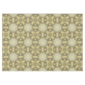 Golden Art Deco Abstract Patroon nr. 2 Tafelkleed (Voorkant (Horizontaal))