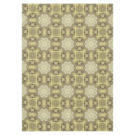  Golden Art Deco Abstract Patroon nr. 2 Tafelkleed (Voorkant)