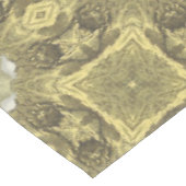 Golden Art Deco Abstract Patroon nr. 2 Tafelkleed (Gekanteld)