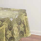  Golden Art Deco Abstract Patroon nr. 2 Tafelkleed (Voorbeeld)