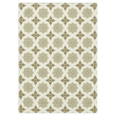  Golden Art Deco Abstract Patroon nr. 3 Tafelkleed (Voorkant)