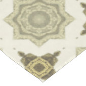  Golden Art Deco Abstract Patroon nr. 3 Tafelkleed (Gekanteld)