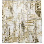 Golden Art Deco Douchegordijn (Voorkant)