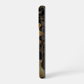 Golden Art Deco iPhone 16 Pro Case Hoesje (Linkerkant)